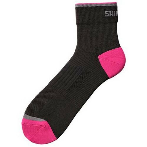 Носки Shimano NormalAnkle черный/розовый L
