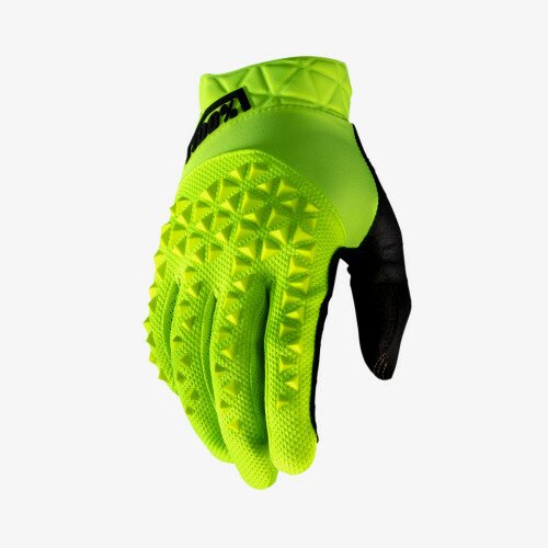 Рукавички Ride 100% GEOMATIC Glove неоновий жовтий M (9)