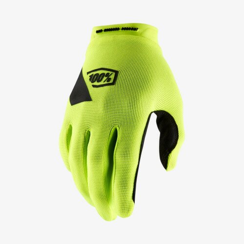 Перчатки Ride 100% RIDECAMP Glove неоновый желтый L (10)