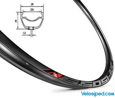 Обід Mach1 5.50 SL DISC 29" TLR 32 отвори під диск чорний FV