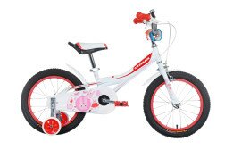 Велосипед дитячий Trinx Princess 2.0 2020 16" білий/рожевий  Фото