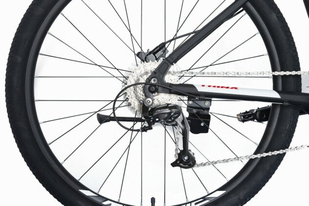 Велосипед Trinx M700 Elite 27.5" чорний/білий/червоний 21" Фото №3