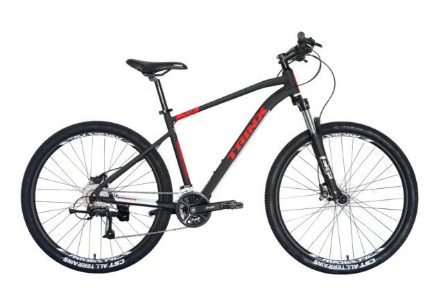 Велосипед Trinx M700 Elite 27.5" чорний/білий/червоний 21" Фото №7