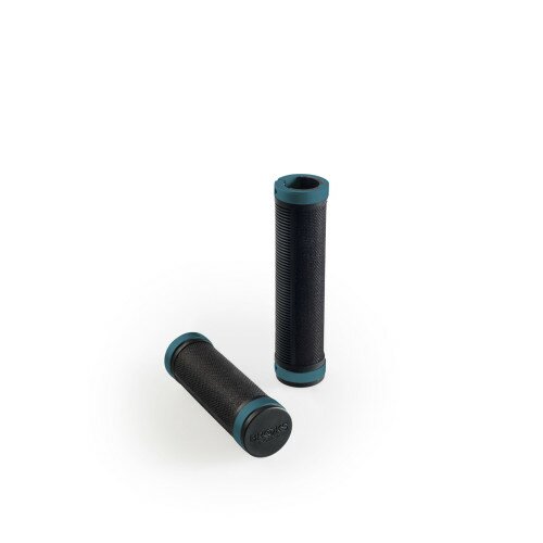 Ручки руля резиновые BROOKS CAMBIUM Rubber Grips Black/Octane 100/130мм