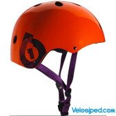 Шлем для экстрима SixSixOne 661 DIRT LID PLUS оранжевый глянець  Фото