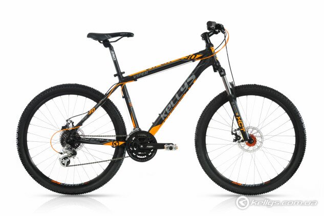 Велосипед Kellys 2017 Viper 30 Black Orange (27.5") 21.5"