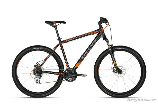 Велосипед Kellys Viper 30 Black Orange (27.5") 19.5"