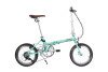 Велосипед складной Langtu QY018 16" бирюзовый (Green)