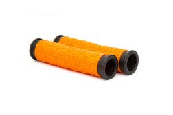 Ручки руля ONRIDE MixedGrip помаранчевий/чорний  Фото