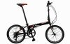 Велосипед складаний Langtu KY028(16) 20" чорний/червоний (Black/Red)