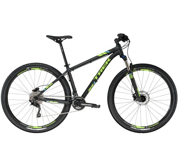 Велосипед Trek 2017 X-Caliber 9 29 черный/зеленый (Green) 17.5"
