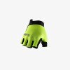Перчатки Ride 100% EXCEEDA Gel Short Finger Glove неоновый желтый M (9)