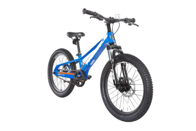 Велосипед дитячий Trinx SEALS 1.0 20" синій/сірий/помаранчевий