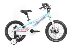 Велосипед дитячий Trinx SEALS 16 16" блакитний/білий/рожевий  Фото
