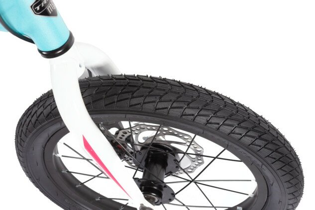 Велосипед дитячий Trinx SEALS 16 16" блакитний/білий/рожевий Фото №4