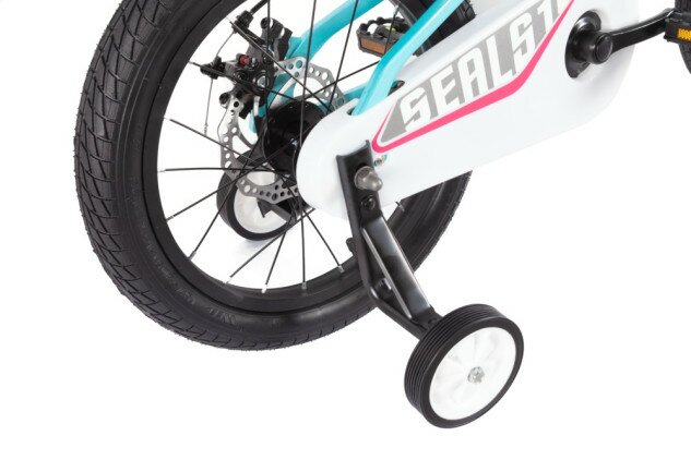 Велосипед дитячий Trinx SEALS 16 16" блакитний/білий/рожевий Фото №5