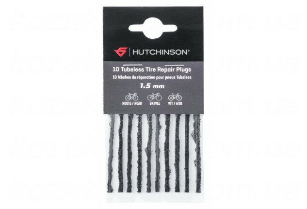 Пробки для ремонту безкамерних покришок Hutchinson 1,5 мм (10шт)