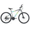 Велосипед Trinx M116 Elite 27.5" сірий/блакитний/жовтий 18" (2022)