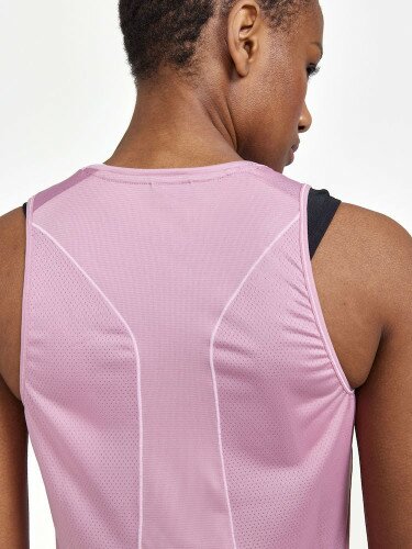 Веломайка жіноча Craft Core Endurance Singlet без рукавів рожевий M Фото №4