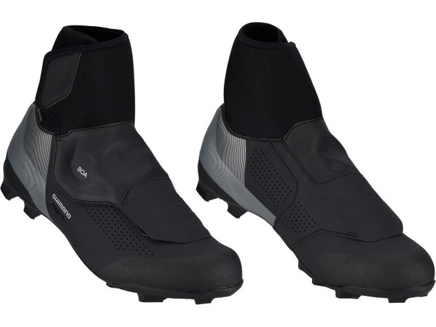 Велообувь зимняя Shimano SH-MW702 SPD черный EU43 Фото №5