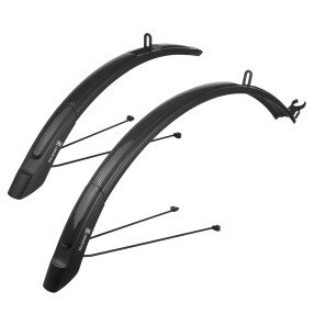 Крила Polisport Expander City 26"-28" 51 мм комплект чорний