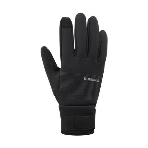 Рукавички Shimano WINDBREAK THERMAL чорний L