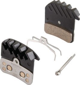 Тормозные колодки Shimano H03C Zee/Saint с радиатором металл