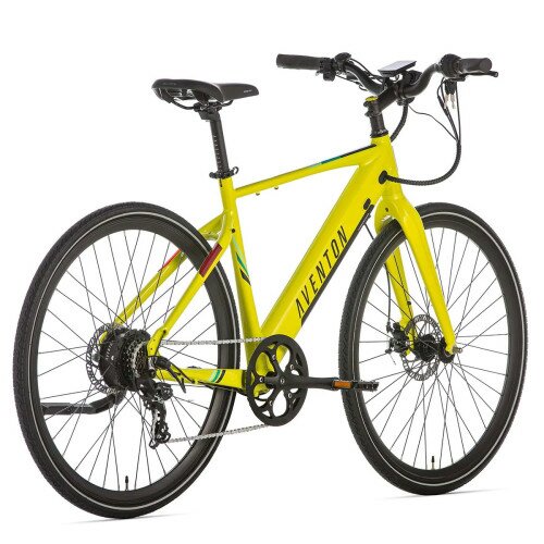 Електровелосипед Aventon 2023 Soltera 7s 350 28" жовтий L (TEST DEV.VK) Фото №3