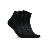 Шкарпетки Craft Core Dry Mid Sock (3 пари) чорний 37-39  Фото