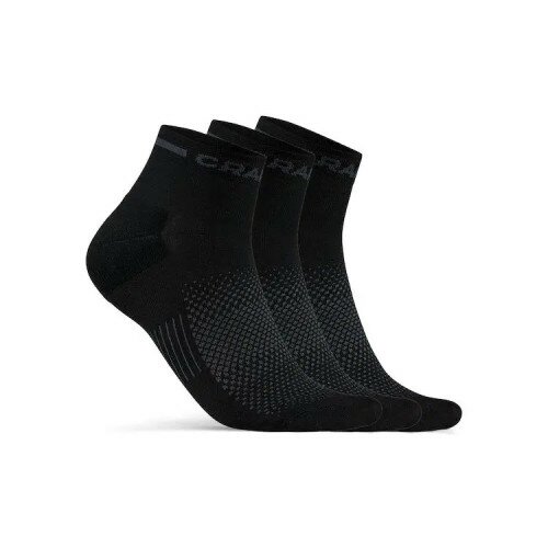 Шкарпетки Craft Core Dry Mid Sock (3 пари) чорний 37-39