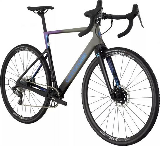 Велосипед Cannondale 2023 SUPERSIX EVO CX Carbon сірий/чорний 58см Фото №2