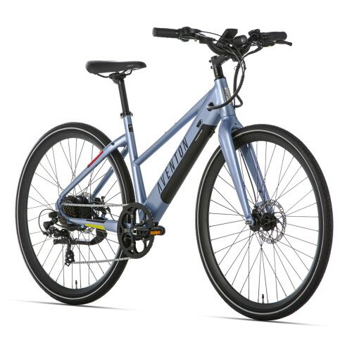 Електровелосипед Aventon 2023 Soltera 7s 350 ST 28" блакитний M Фото №3