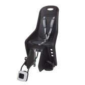 Сидіння дитяче Polisport Bubbly Maxi+ 29" з подовженим дугами на підсідельну трубу чорний  Фото