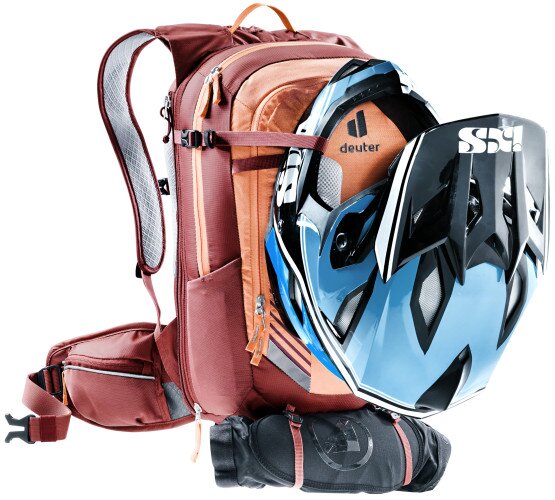 Рюкзак Deuter Compact EXP SL 12 л цвет 5575 sienna-redwood Фото №2