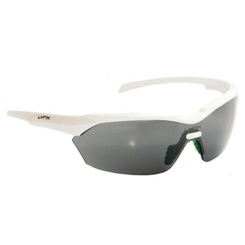 Окуляри Lynx Portland W Shiny white з лінзами Smoke/Yellow/Сlear