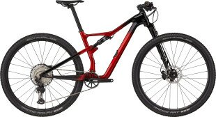 Велосипед Cannondale 2023 SCALPEL Carbon 3 29" чорний/червоний L  Фото