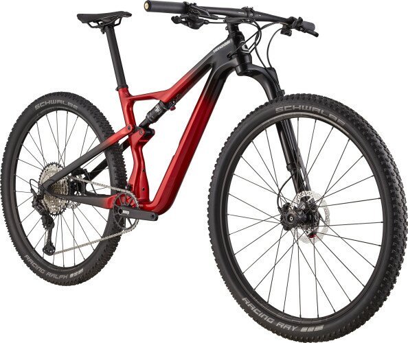 Велосипед Cannondale 2023 SCALPEL Carbon 3 29" чорний/червоний M Фото №2