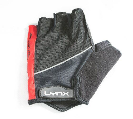 Рукавички Lynx Pro чорний / червоний L