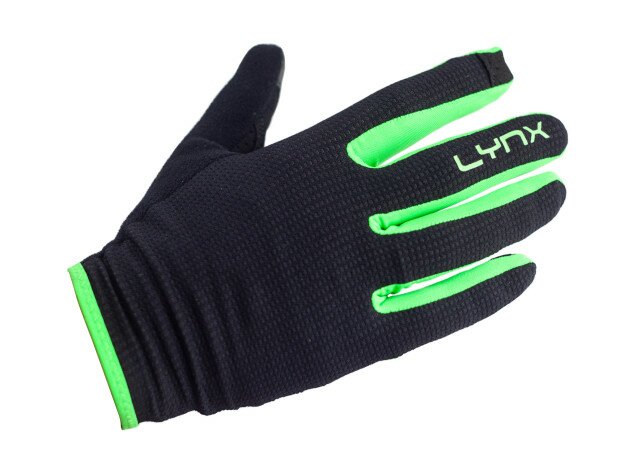 Перчатки Lynx Trail черный / зеленый S