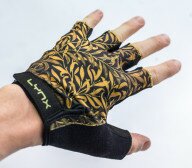 Перчатки Lynx Art Jungle черный / желтый XL  Фото