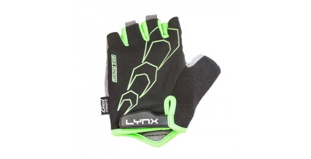Рукавички Lynx Race чорний / зелений M