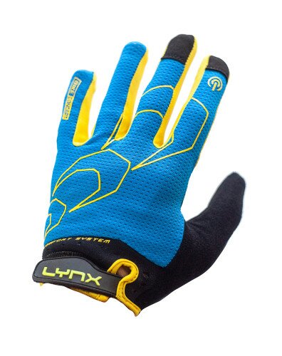 Перчатки Lynx All-Mountain синий / желтый L