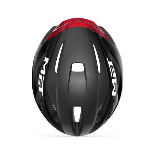Шлем MET Strale матовый чёрный/глянцевый красный L (59-61 см) Фото №4