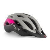 Шлем MET Crossover матовый розовый/серый M (52-59 см)  Фото