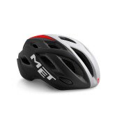 Шлем MET Idolo матовый чёрный/красный/белый XL (60-64 см)  Фото