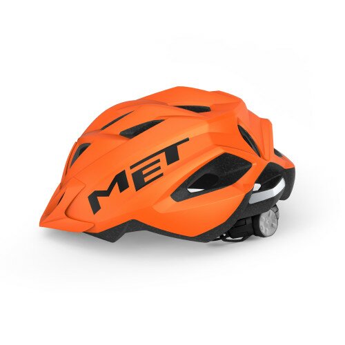 Шлем MET Crackerjack CE матовый оранжевый один размер (52-57) Фото №2