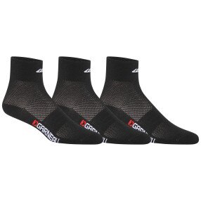 Шкарпетки Garneau MID VERSIS 3 PACK чорний LXL