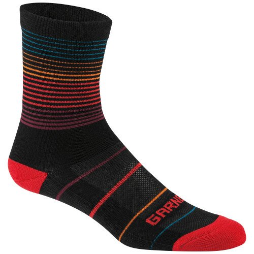 Шкарпетки Garneau MERINO 60 чорний/червоний SM