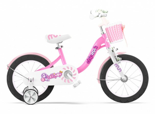 Велосипед дитячий RoyalBaby Chipmunk MM Girls 16" рожевий