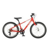 Велосипед KTM WILD CROSS 20" помаранчевий (білий) 2022 30,5 мм  Фото